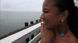 Ameena Green Malibu Pier Part 1