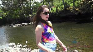 You go out with Megan and she can't stop teasing you.
